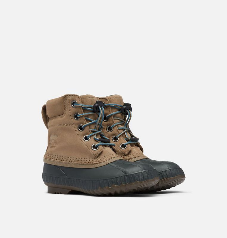 Sorel Argentina Youth Cheyanne Ii Rebajas Botines Sorel Ninos Kaki Negras